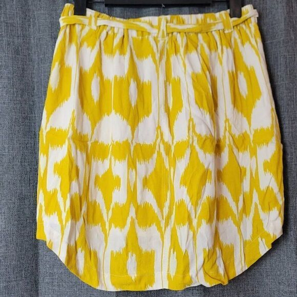 LOFT  Islander Ikat Print Button Front Mini Skirt - Picture 3 of 7